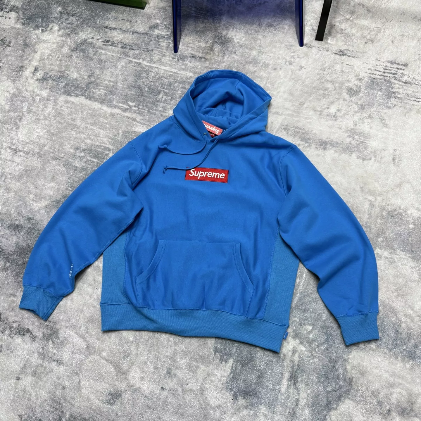 슈프림 FW25 박스로고 자수 후드 스웨트셔츠 상세 이미지 8