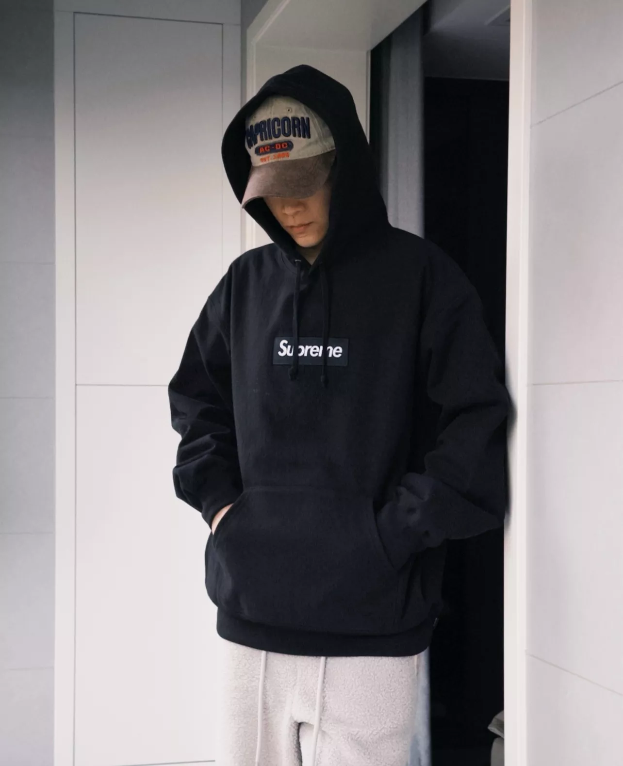 슈프림 FW25 박스로고 자수 후드 스웨트셔츠 상세 이미지 35