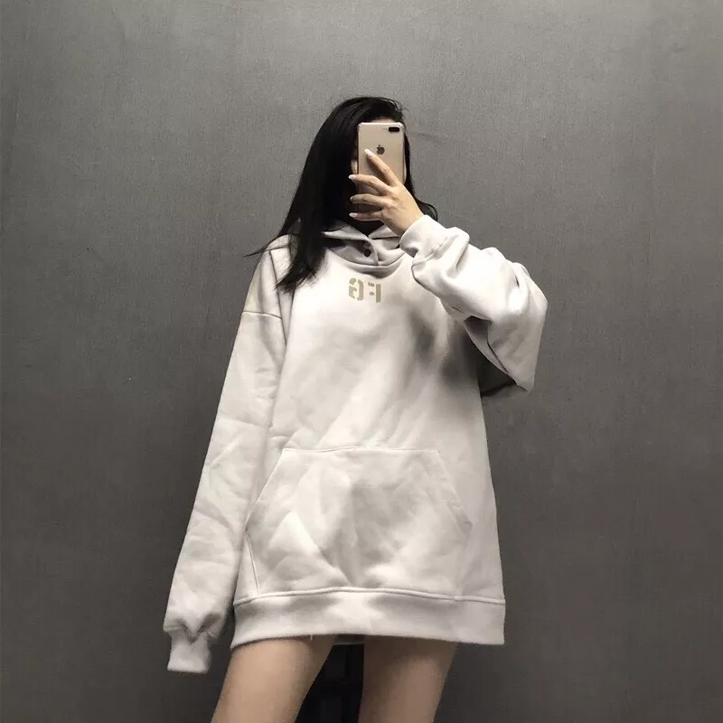 피어오브갓 FG 플로킹 레터링 양털안감 후드 상세 이미지 14