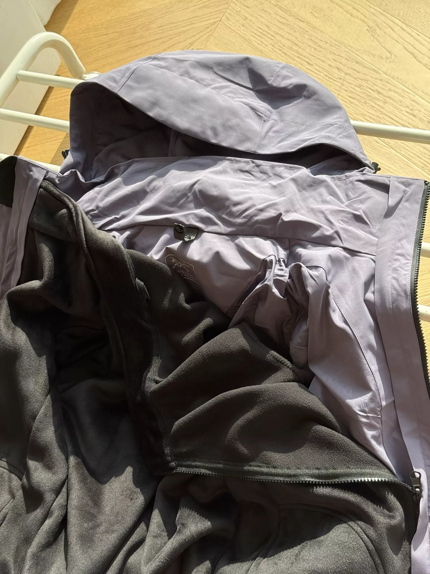 아크테릭스 고어텍스 3in1 후드 쉘 재킷 세트 상세 이미지 33