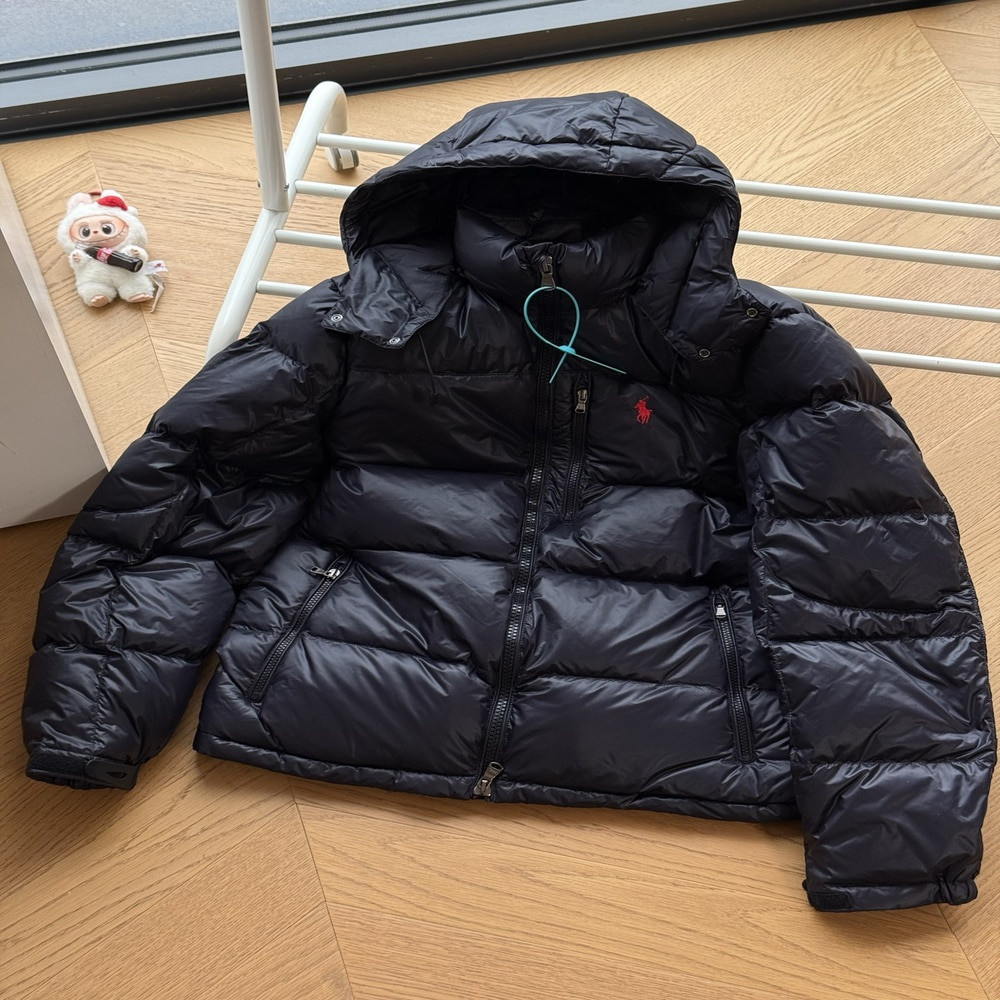 랄프로렌 FW24 탈부착 후드 다운 재킷