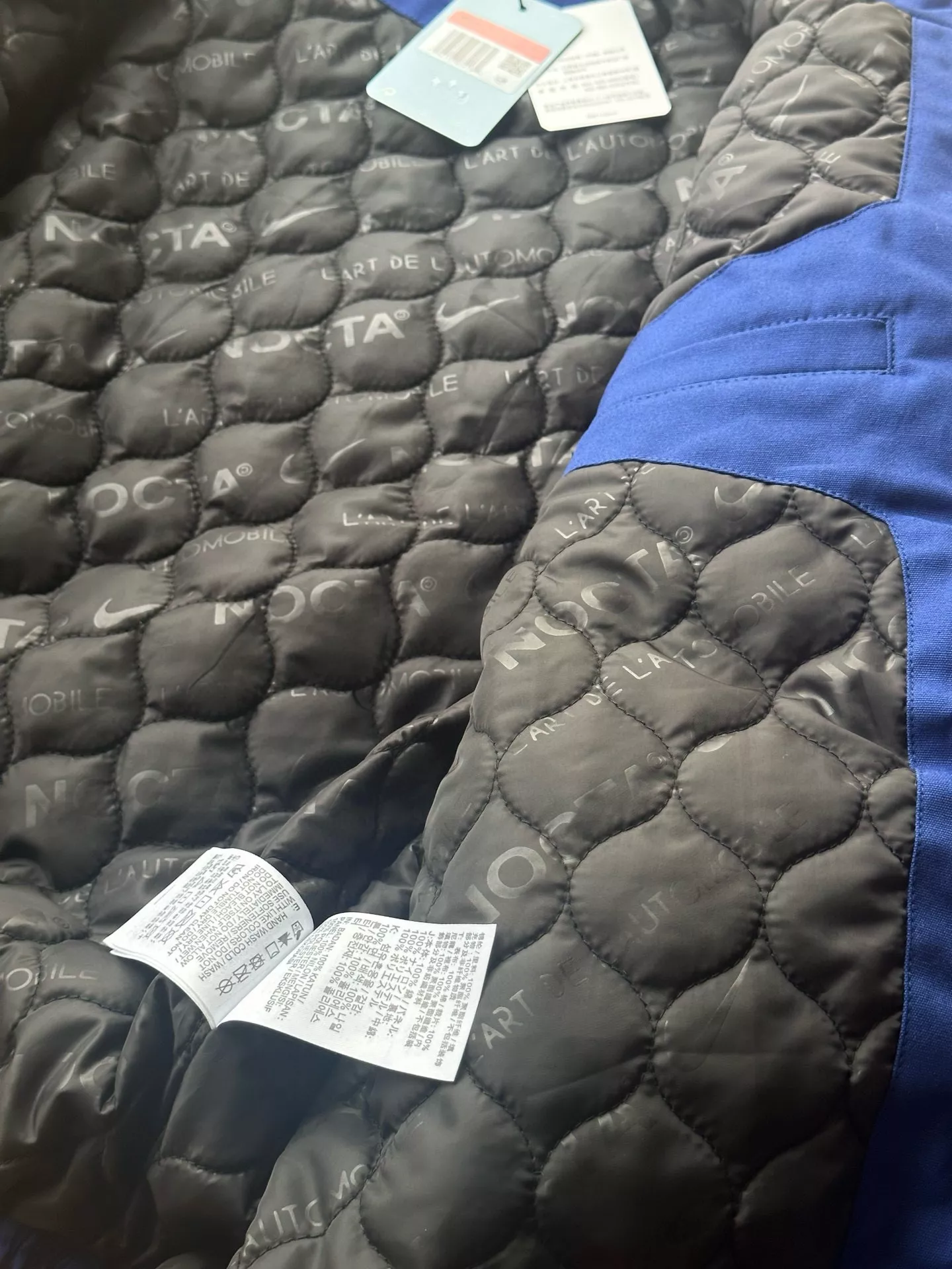 나이키 노크타 LART 레터링 패치워크 집업 재킷 상세 이미지 36