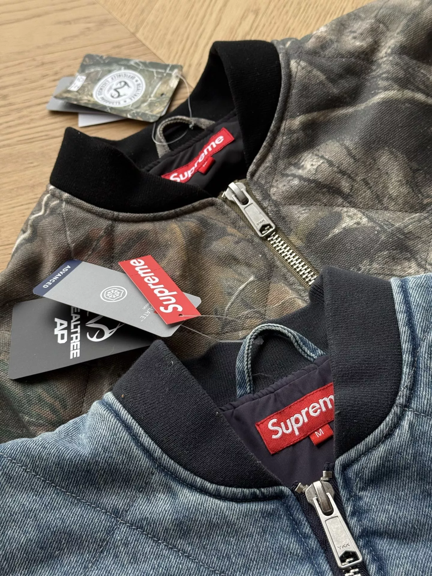 슈프림 FW25 집오프 슬리브 퀼티드 봄버 재킷 상세 이미지 20