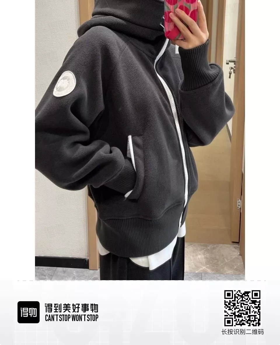 캐나다구스 칠리왁 SS25 화이트라벨 루즈핏 후드 집업 재킷 상세 이미지 30