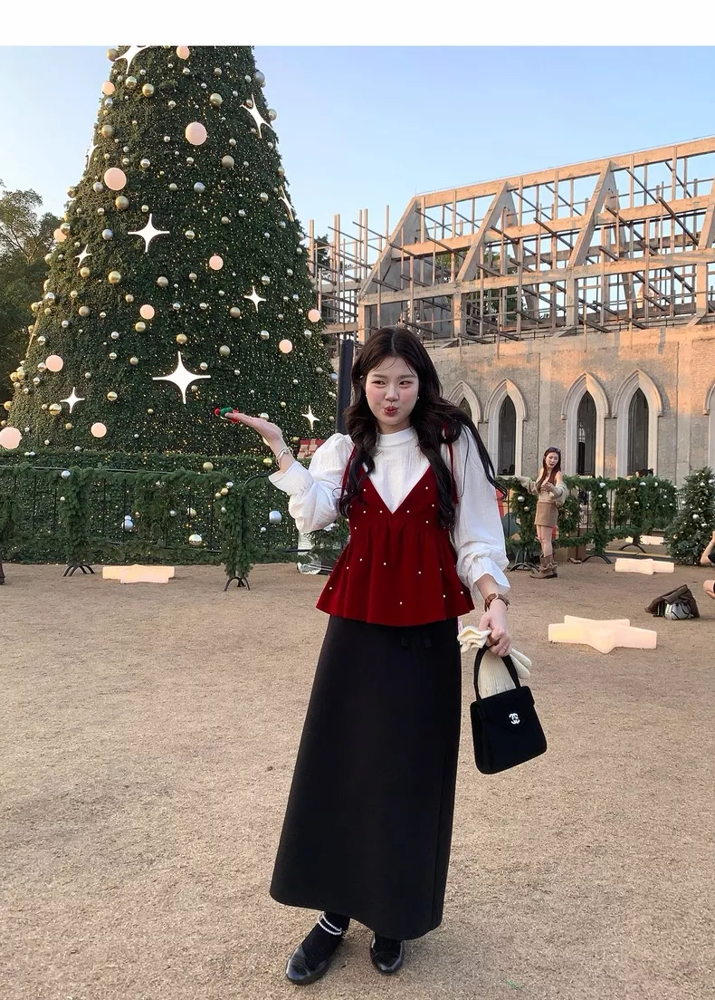 노브랜드 진주 포인트 끈나시 셔츠 2종 세트 상세 이미지 30
