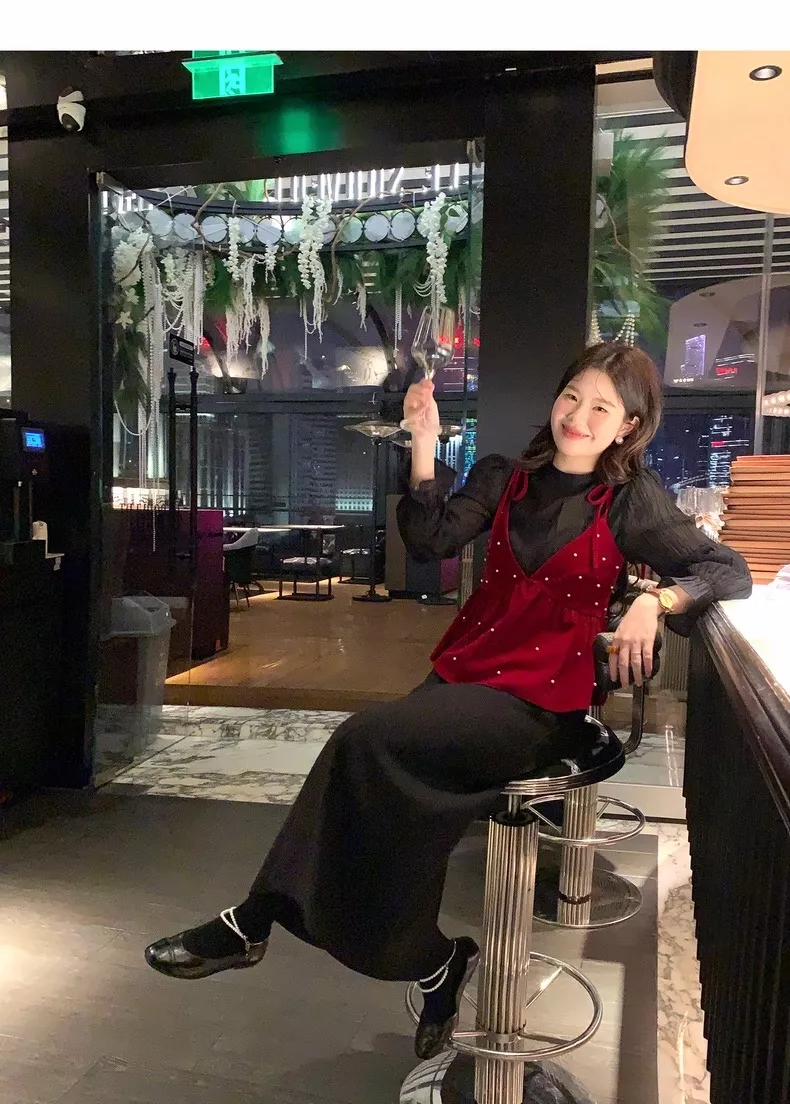 노브랜드 진주 포인트 끈나시 셔츠 2종 세트 상세 이미지 39