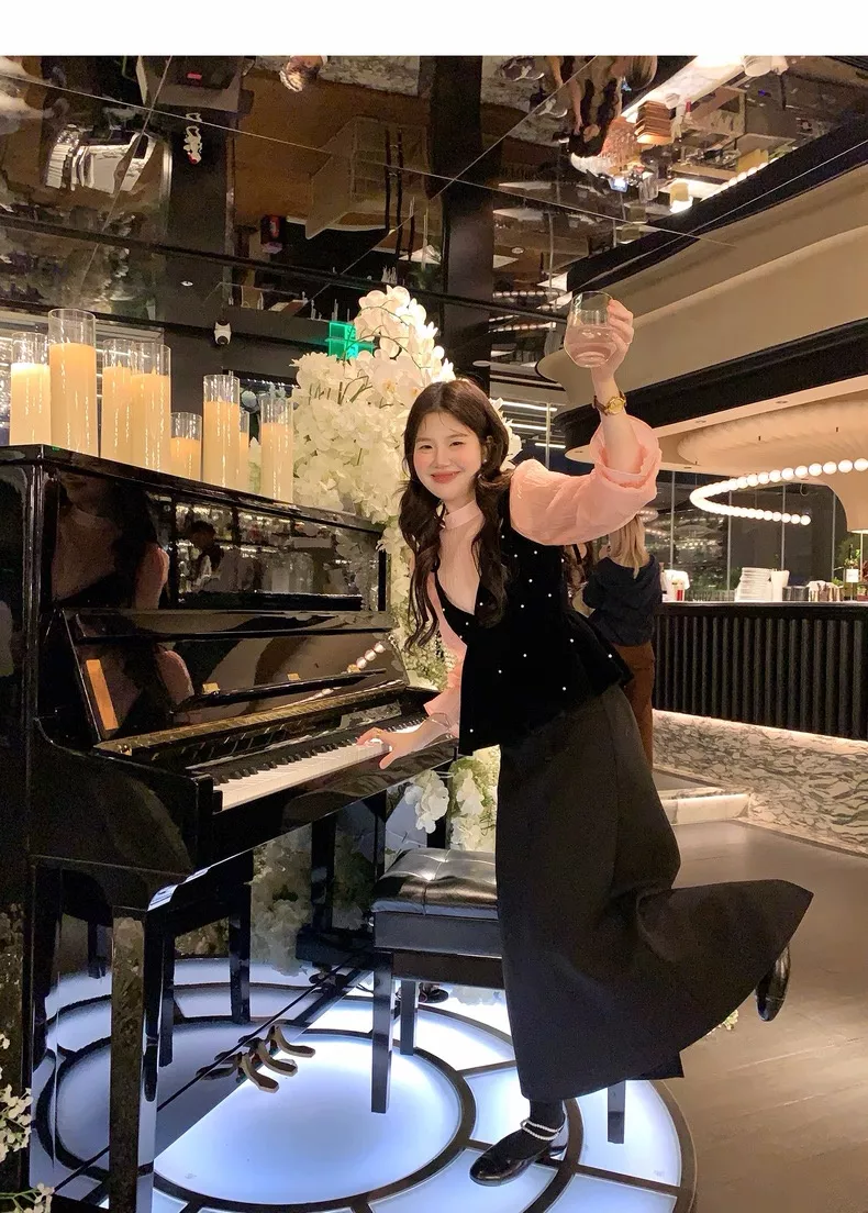 노브랜드 진주 포인트 끈나시 셔츠 2종 세트 상세 이미지 45