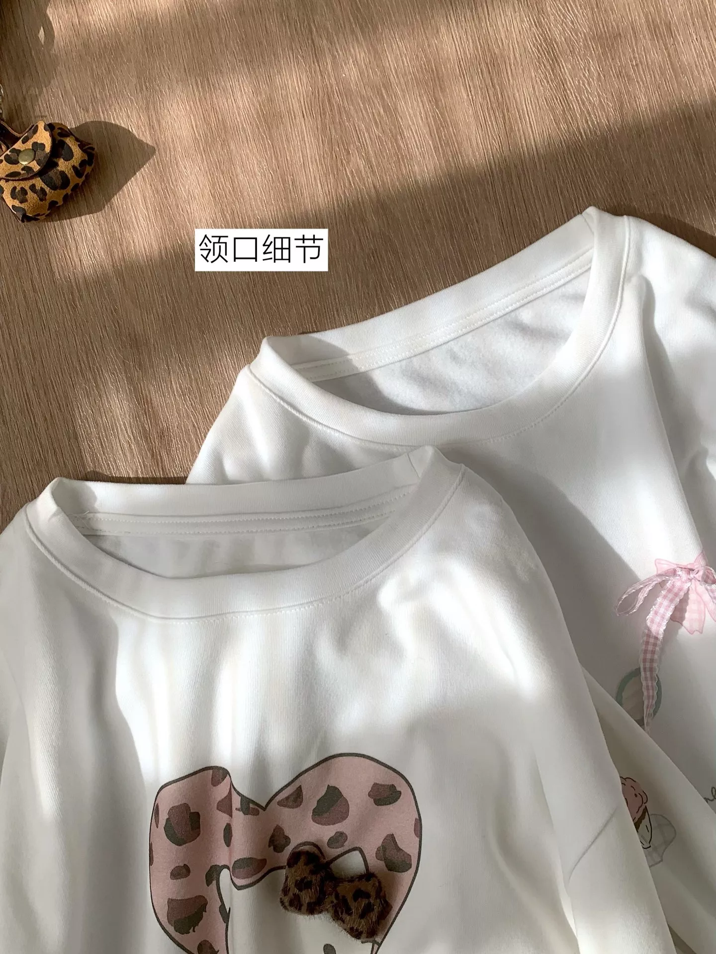 노브랜드 헬로키티 하트 프린트 기모 롱슬리브 티 상세 이미지 15