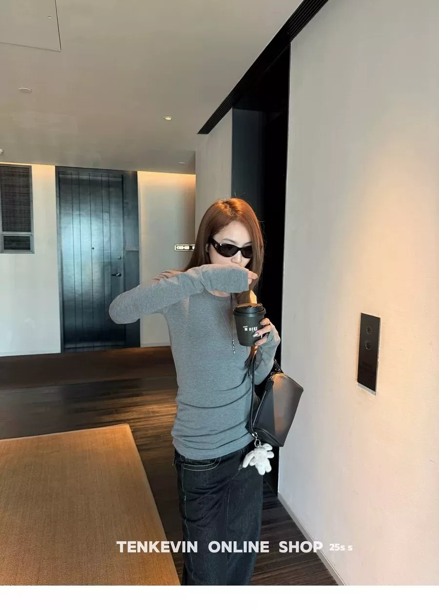 노브랜드 여성 슬림핏 기모 이너 티셔츠 상세 이미지 78