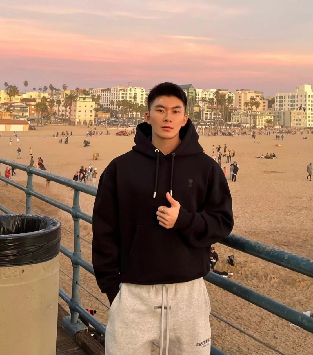 아미 드 꾀르 블랙 코튼 후드 상세 이미지 19