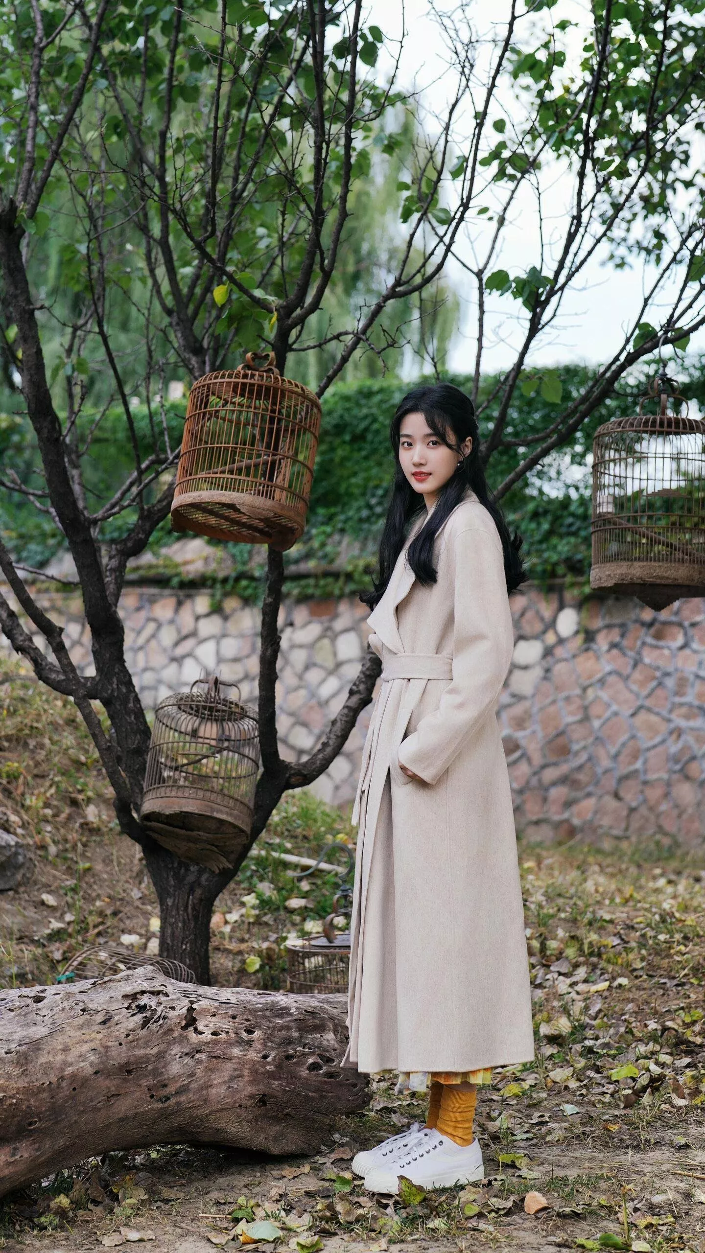 끌로에 양면 캐시미어 울 더블페이스 벨티드 코트 상세 이미지 31