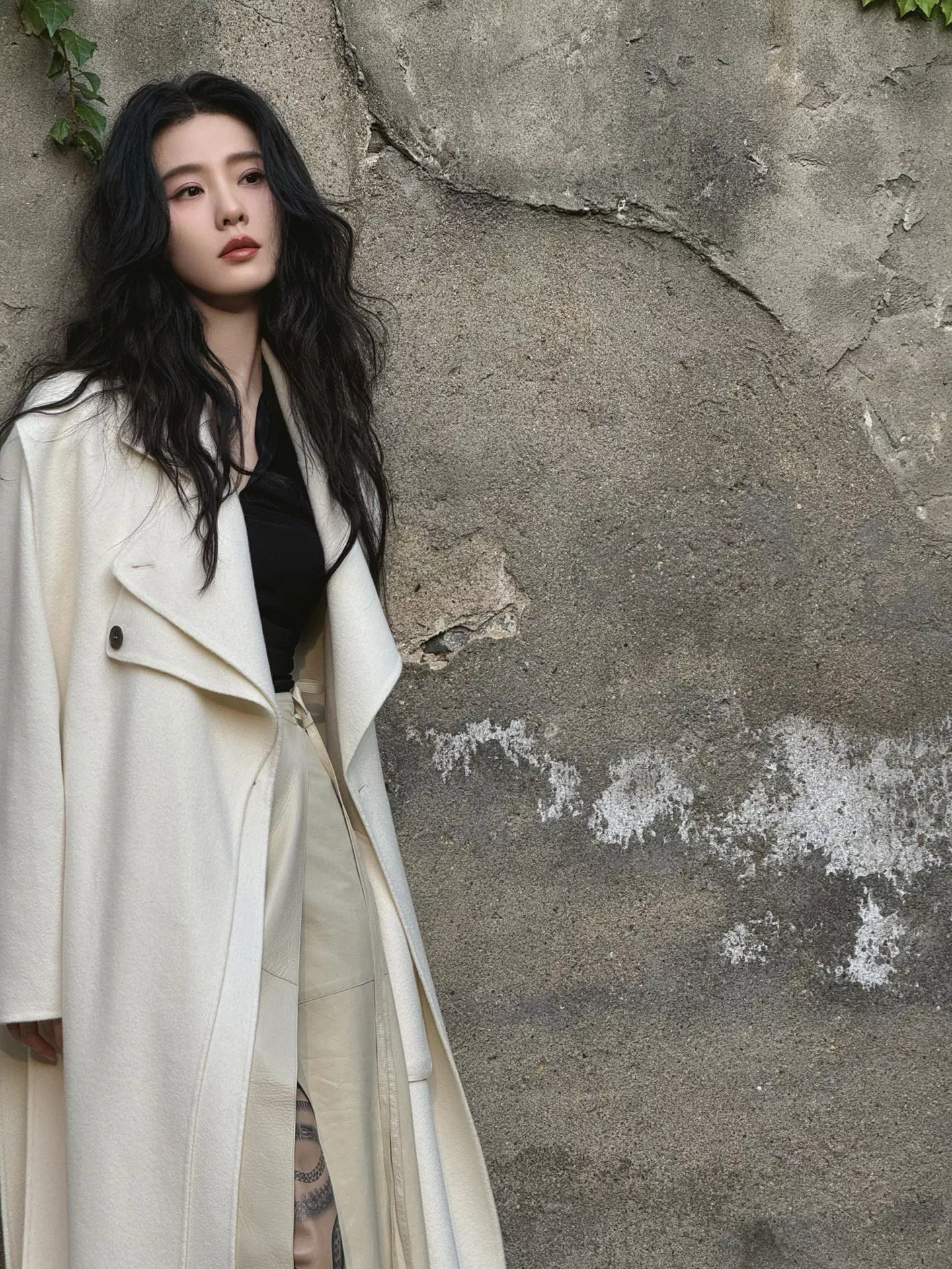 끌로에 양면 캐시미어 울 더블페이스 벨티드 코트 상세 이미지 25