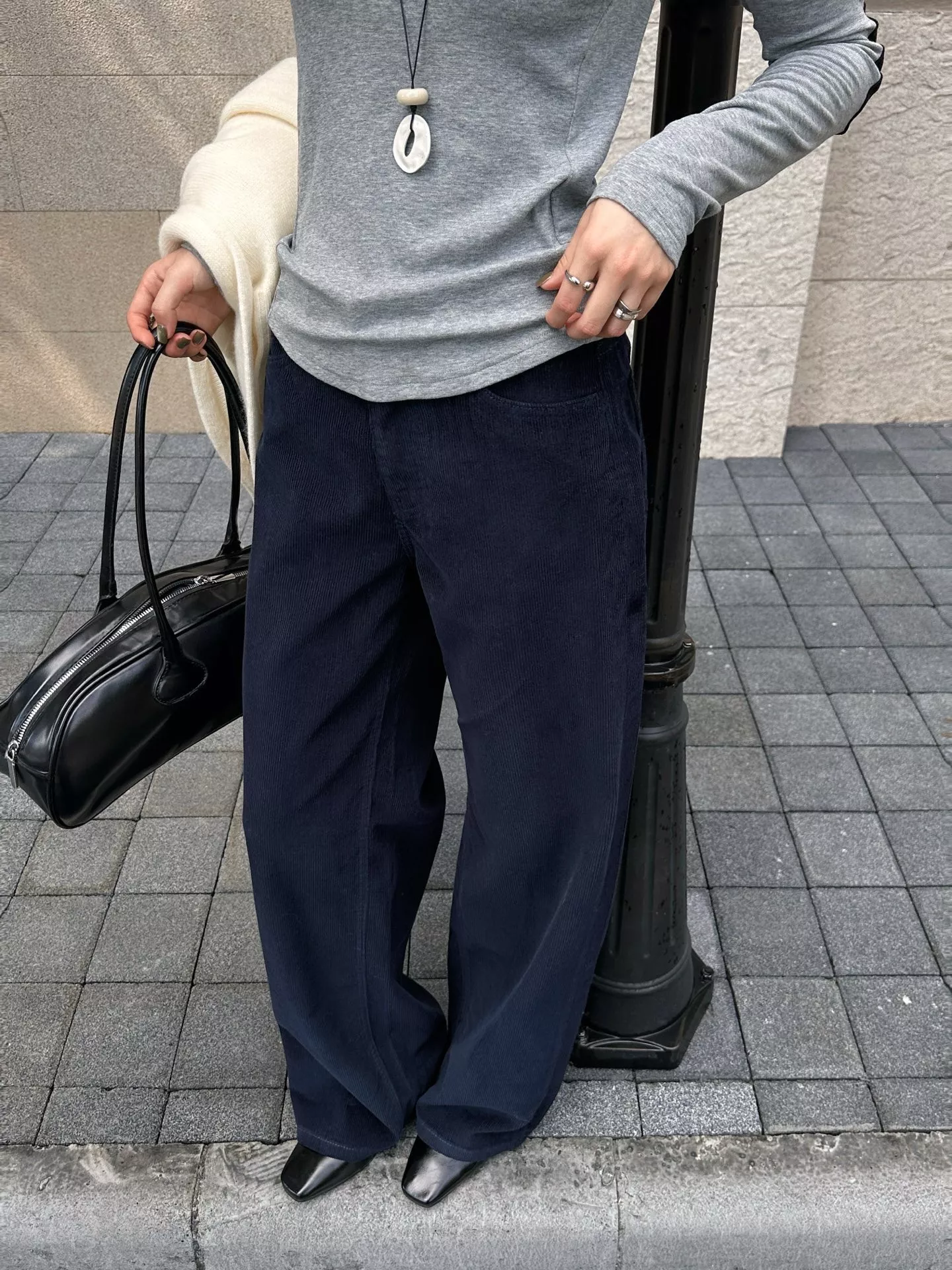 셀린느 일본 수입 코듀로이 스트레이트 팬츠 상세 이미지 21