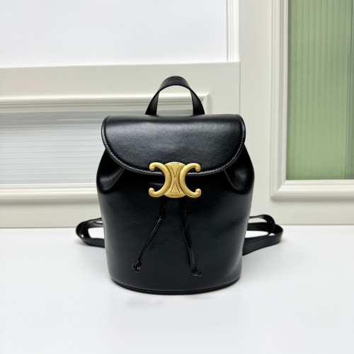 셀린느 보니 트리옹프 플랩 드로스트링 백팩