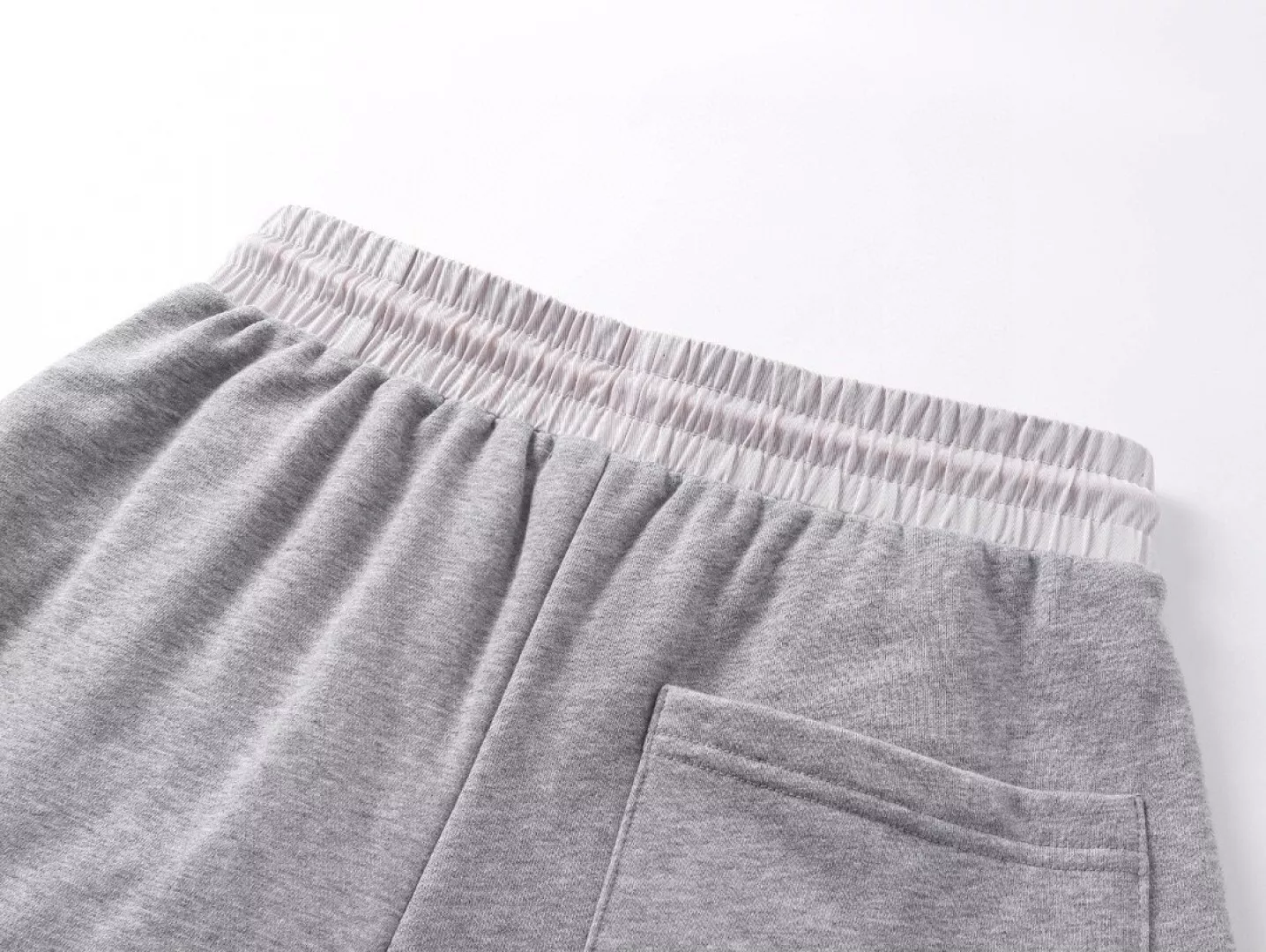 르메르 미니멀 커브드 핏 코튼 스웨트 팬츠 상세 이미지 4