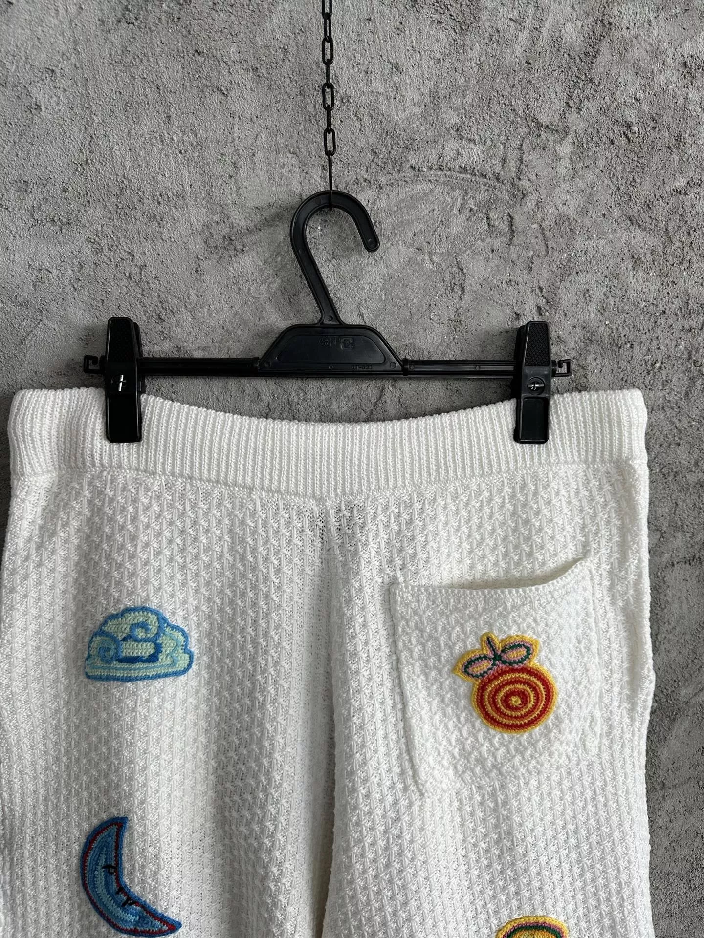 카사블랑카 2025SS 오각별 핸드메이드 크로셰 니트 쇼츠 상세 이미지 8