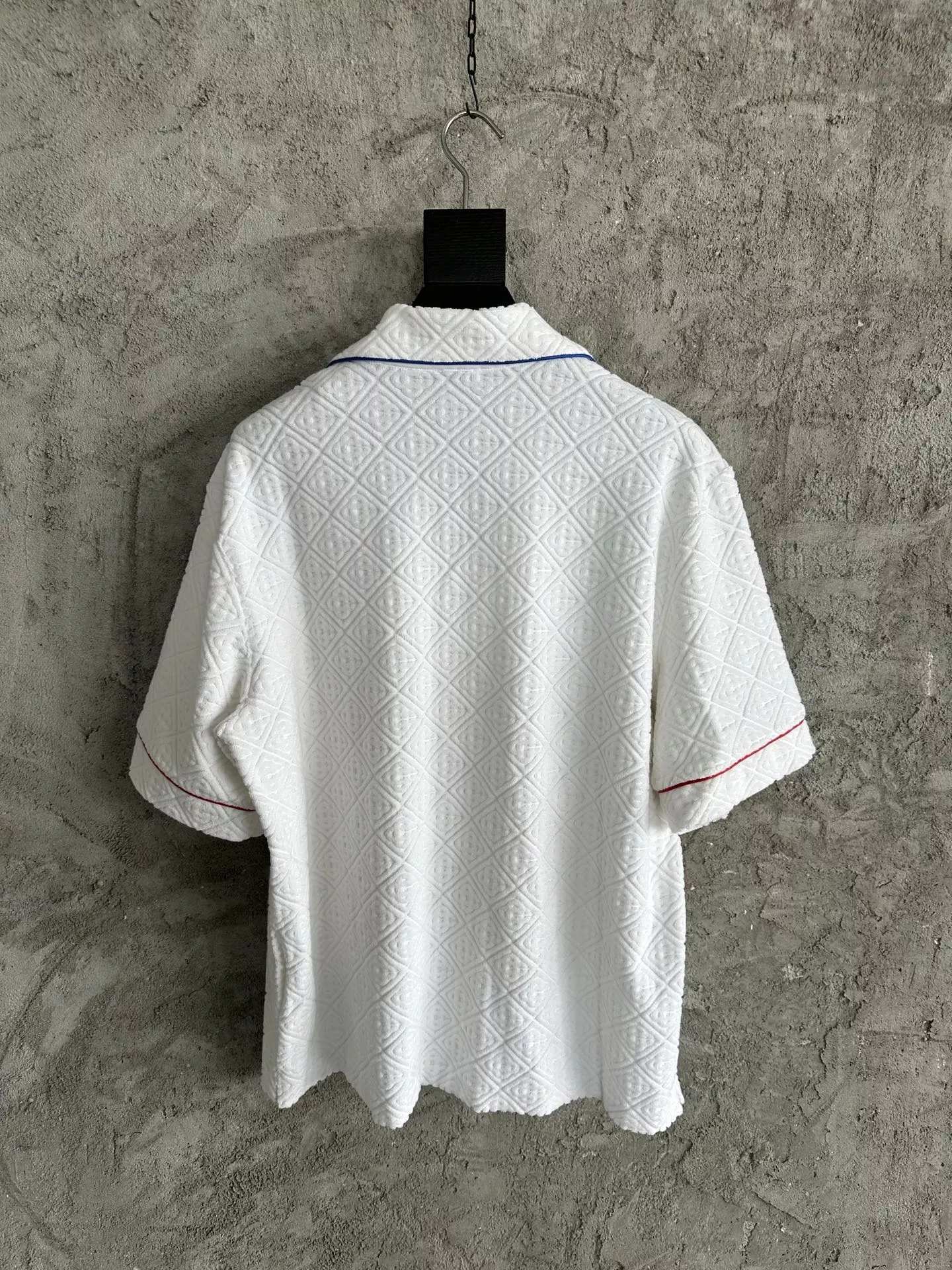 카사블랑카 2025SS 스노우마운틴 자카드 자수 반소매 셔츠 상세 이미지 8