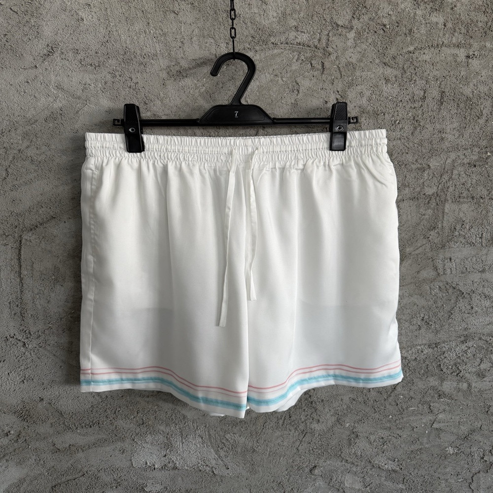 카사블랑카 댄서 그래픽 실크 쇼츠