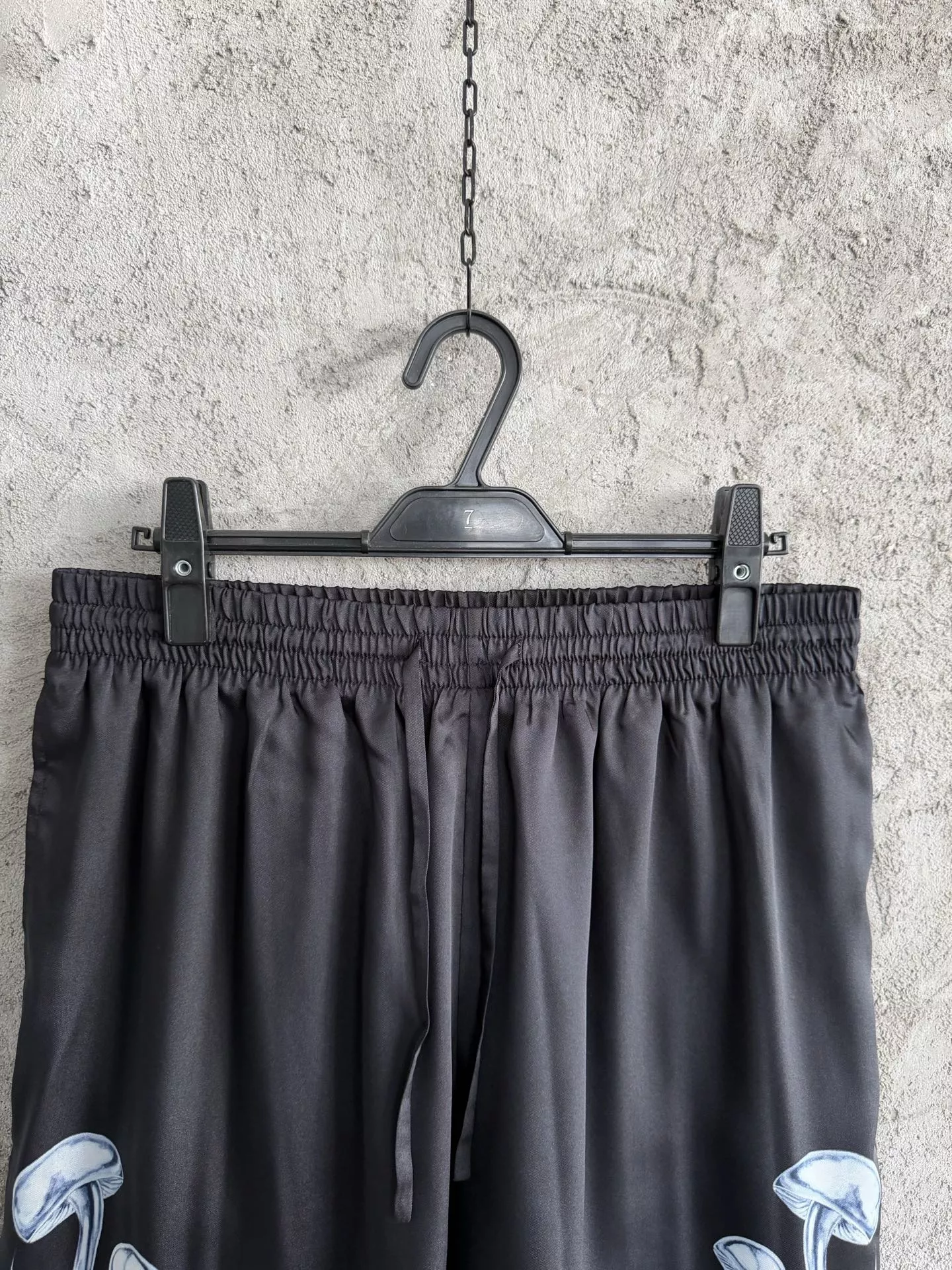 카사블랑카 플라워 프린트 실크 쇼츠 상세 이미지 2