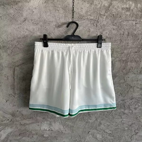 카사블랑카 트로피 그래픽 실크 쇼츠