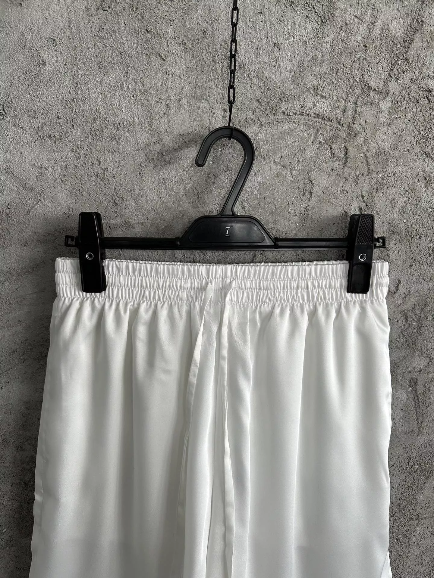 카사블랑카 2025SS 이른 봄 분수 패턴 실크 쇼츠 상세 이미지 2