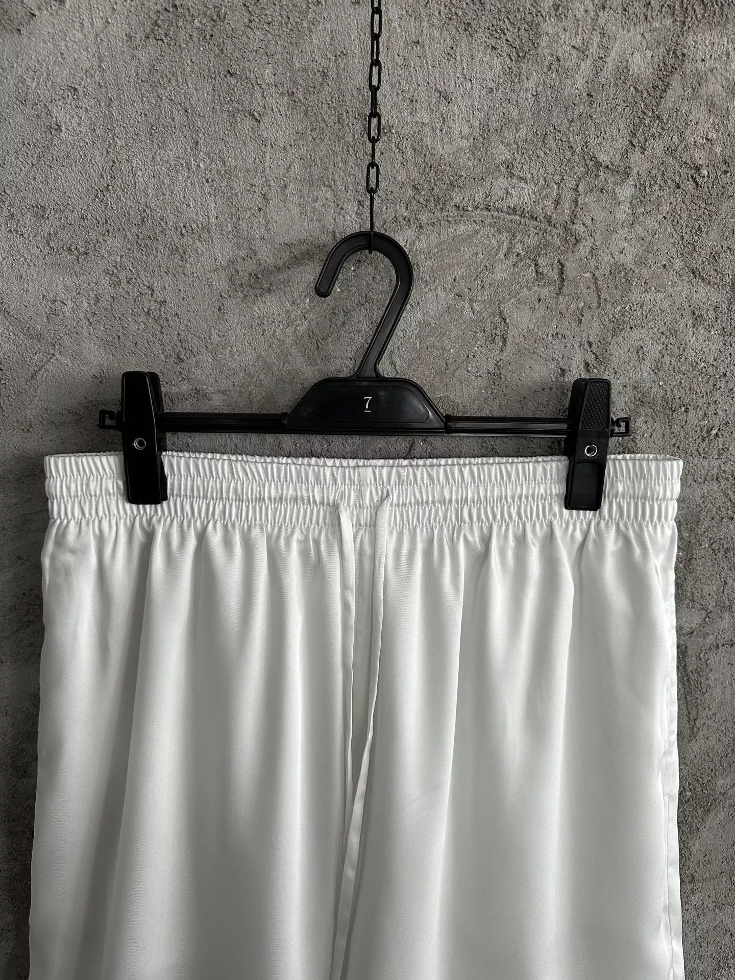 카사블랑카 벚꽃 패턴 실크 쇼츠 상세 이미지 2