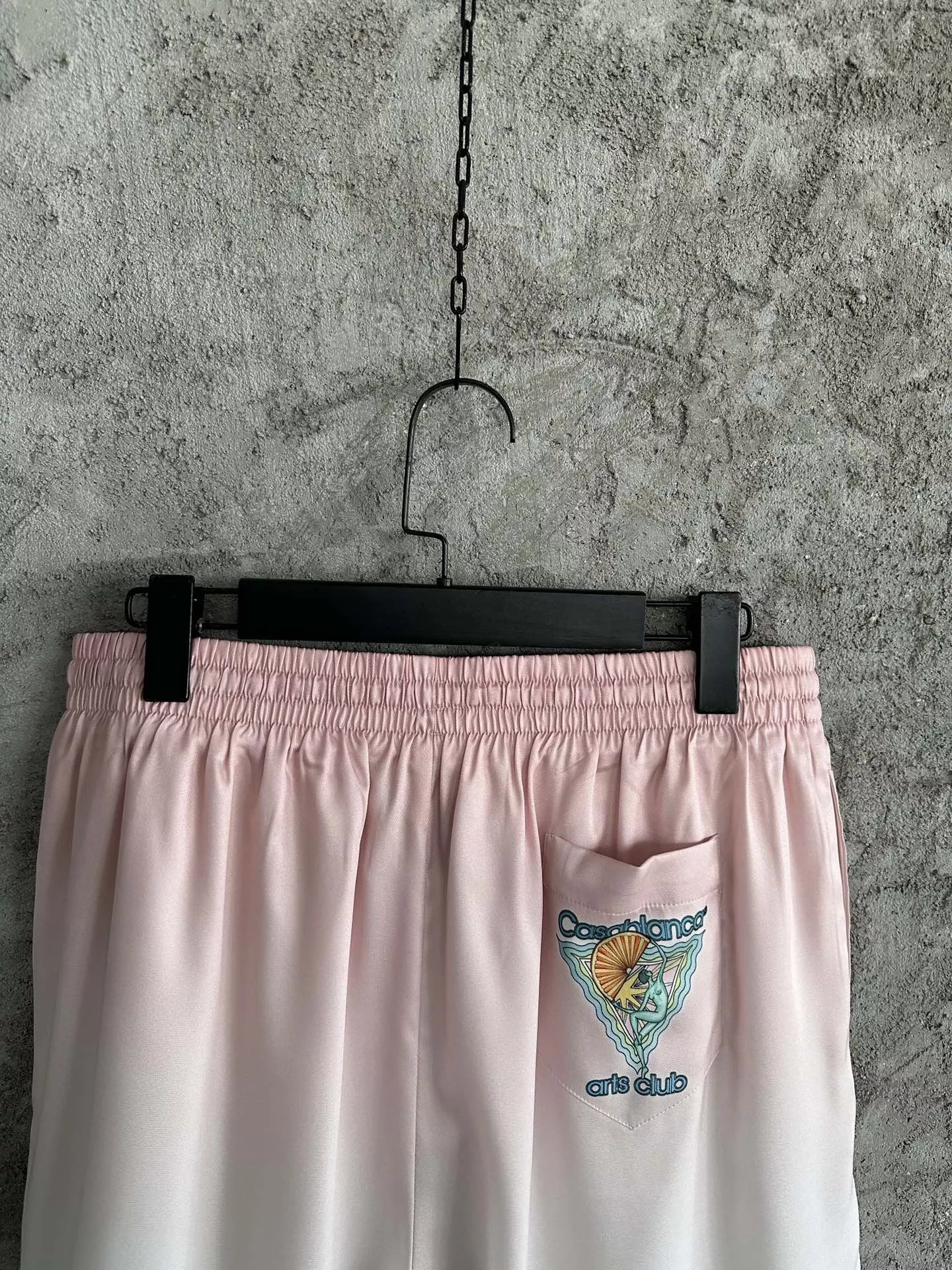 카사블랑카 무희 그래픽 실크 쇼츠 상세 이미지 6