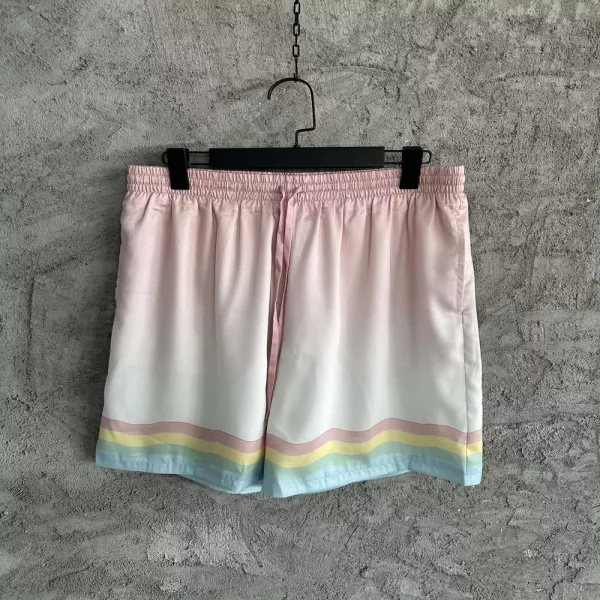 카사블랑카 무희 그래픽 실크 쇼츠