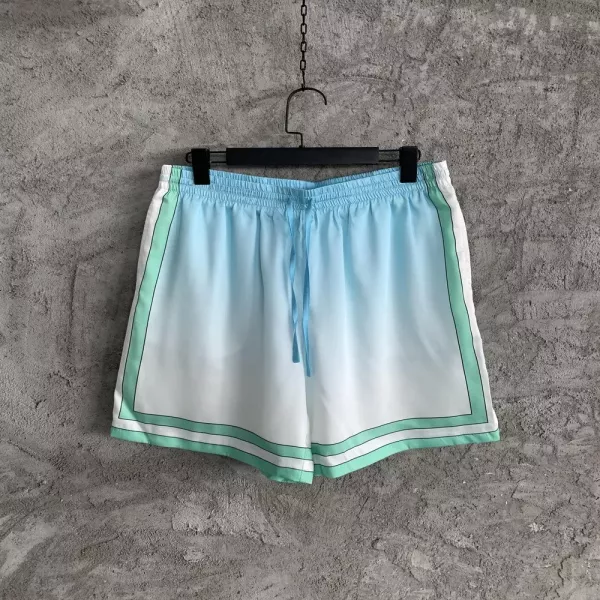 카사블랑카 워리어 그래픽 실크 쇼츠