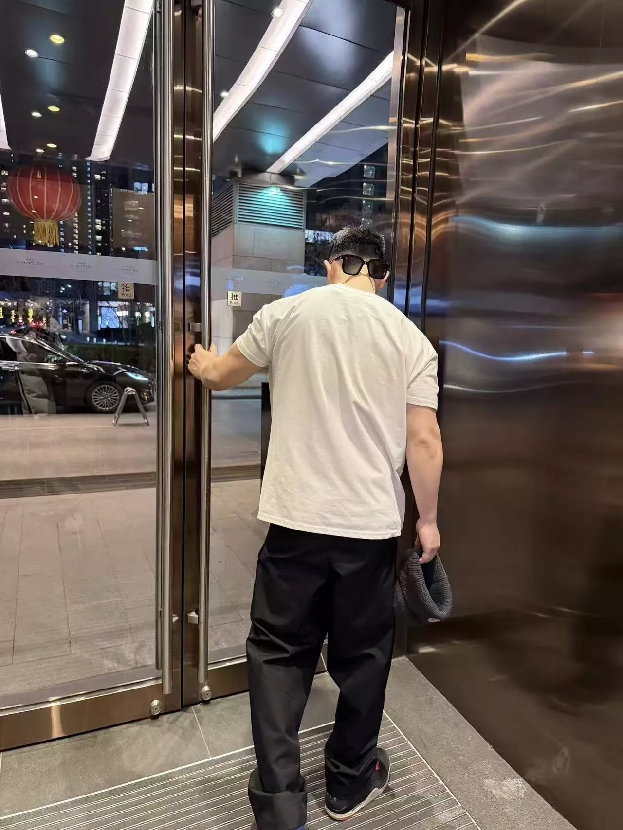 디올 블랙 코튼 혼방 트윌 멀티 포켓 카고 팬츠 상세 이미지 15
