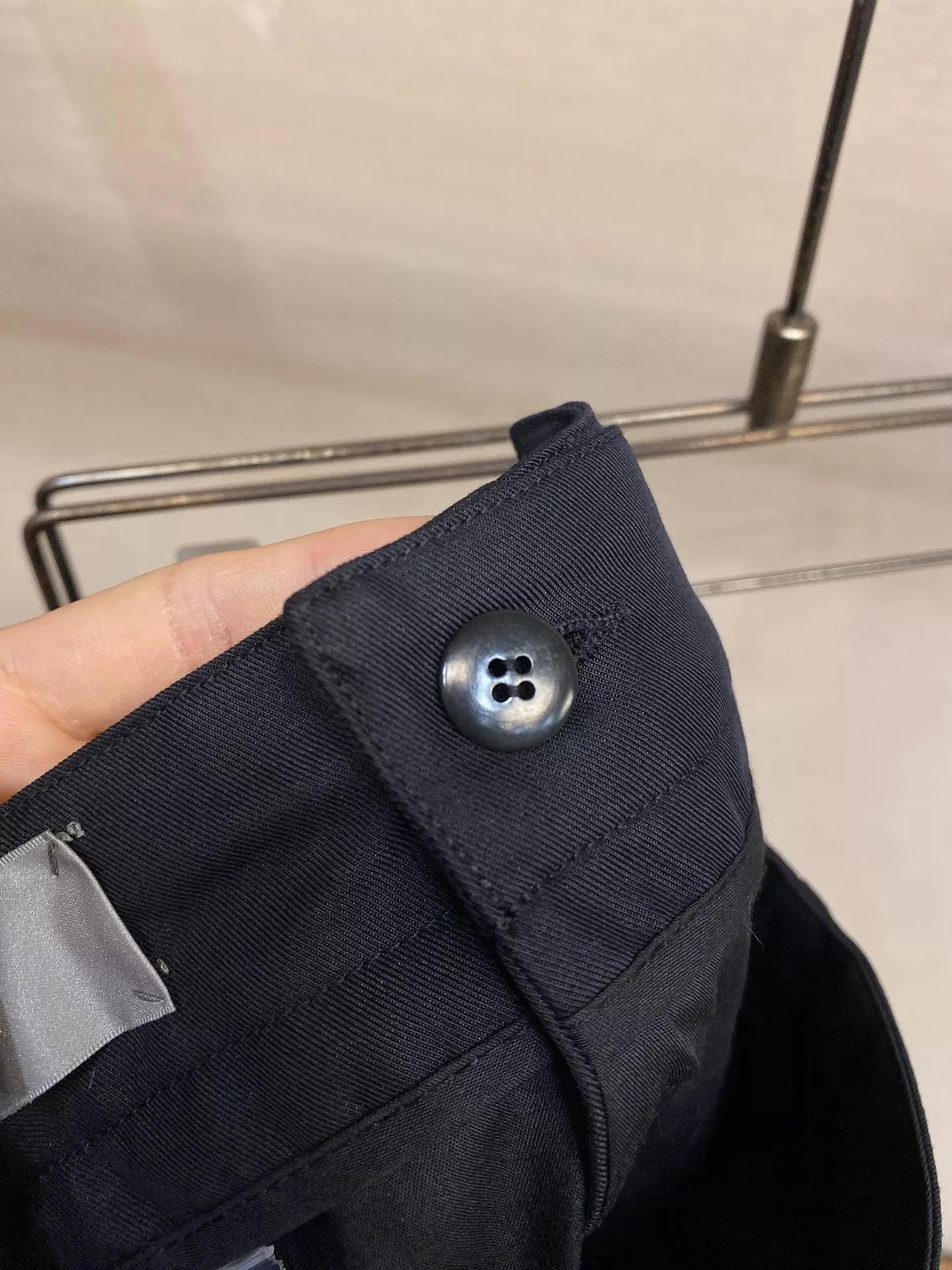 디올 블랙 코튼 혼방 트윌 멀티 포켓 카고 팬츠 상세 이미지 6
