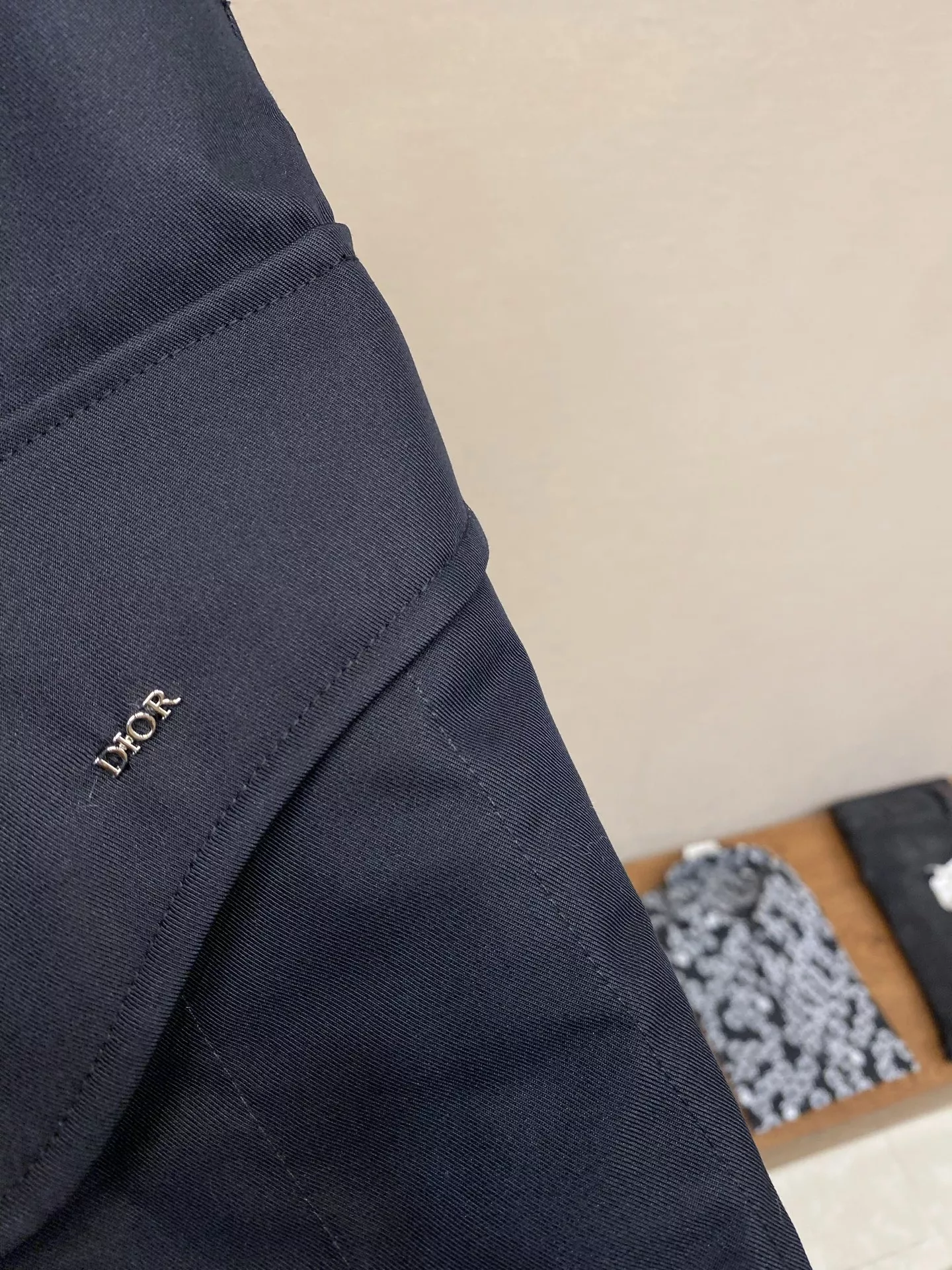 디올 블랙 코튼 혼방 트윌 멀티 포켓 카고 팬츠 상세 이미지 8