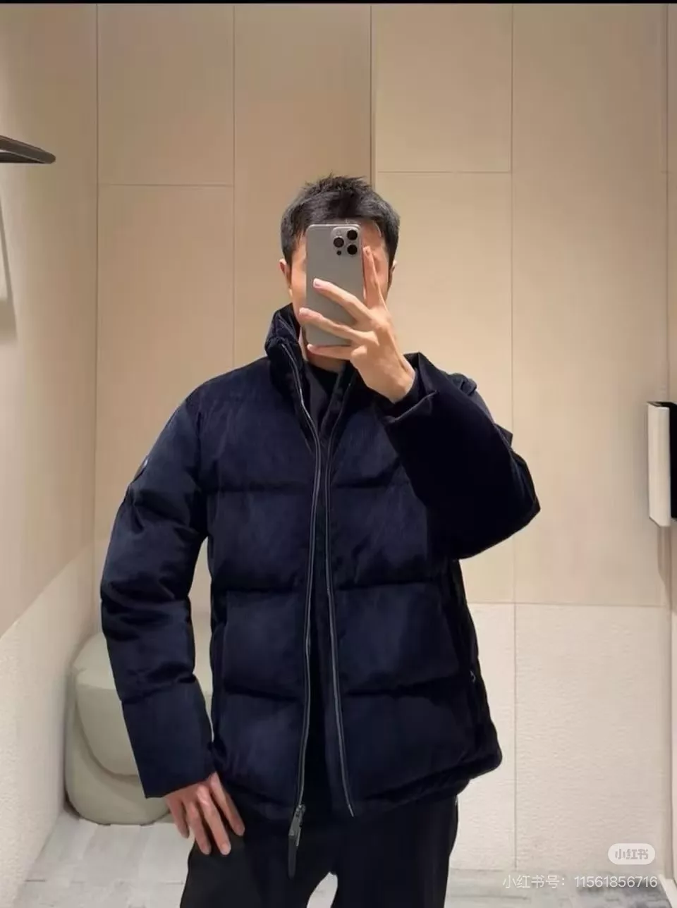 버버리 코듀로이 다운 패딩 재킷 상세 이미지 17
