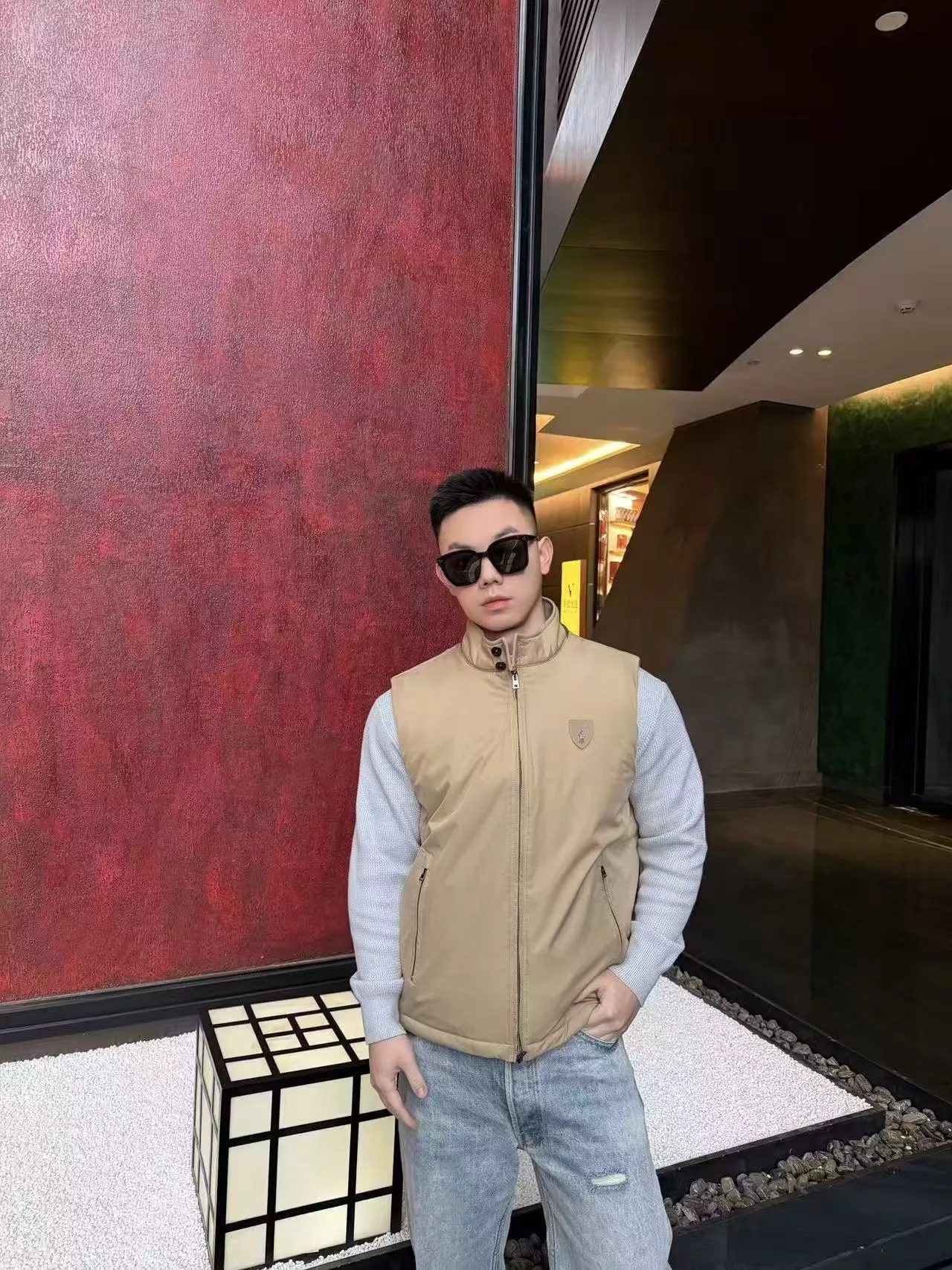 랄프로렌 고르햄 코튼 패딩 베스트 상세 이미지 10