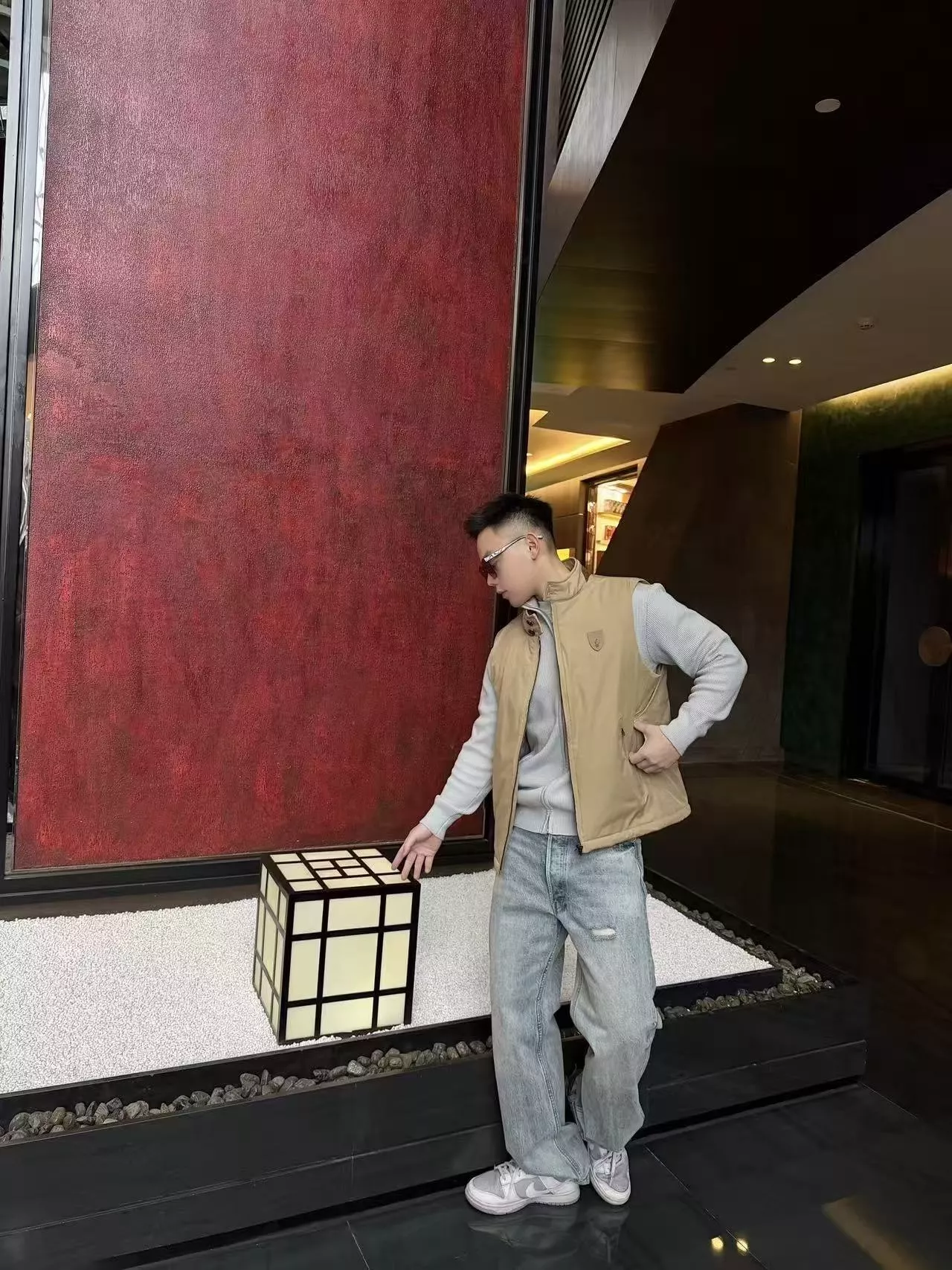 랄프로렌 고르햄 코튼 패딩 베스트 상세 이미지 12