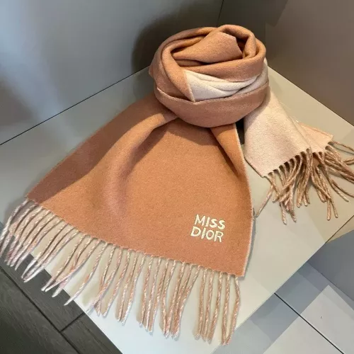 디올 미스 디올 양면 캐시미어 스카프