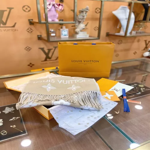 루이비통 심플 LV 자카드 로고 스톨