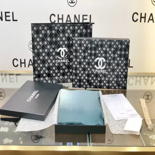 샤넬 그라데이션 캐시미어 숄