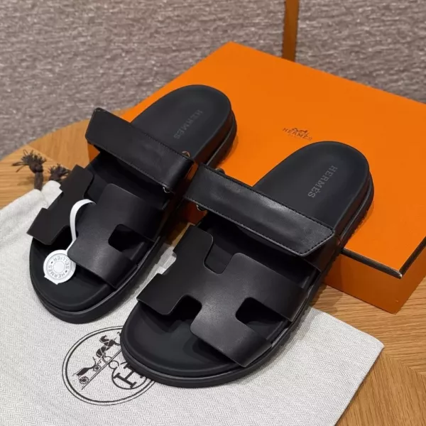 에르메스 쉬프르 샌들 블랙