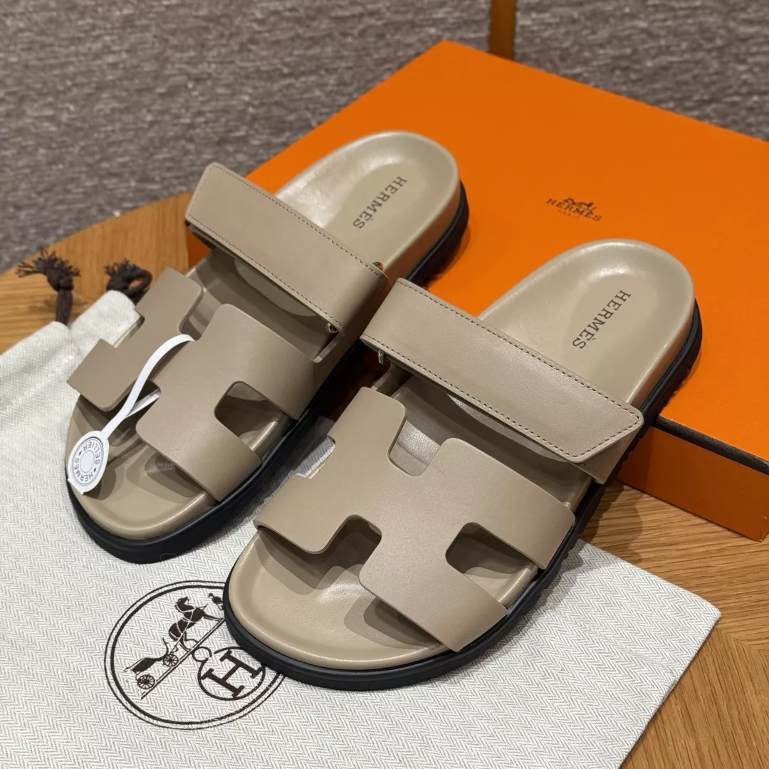 에르메스 쉬프르 샌들 베이지 마스틱 상세 이미지 1