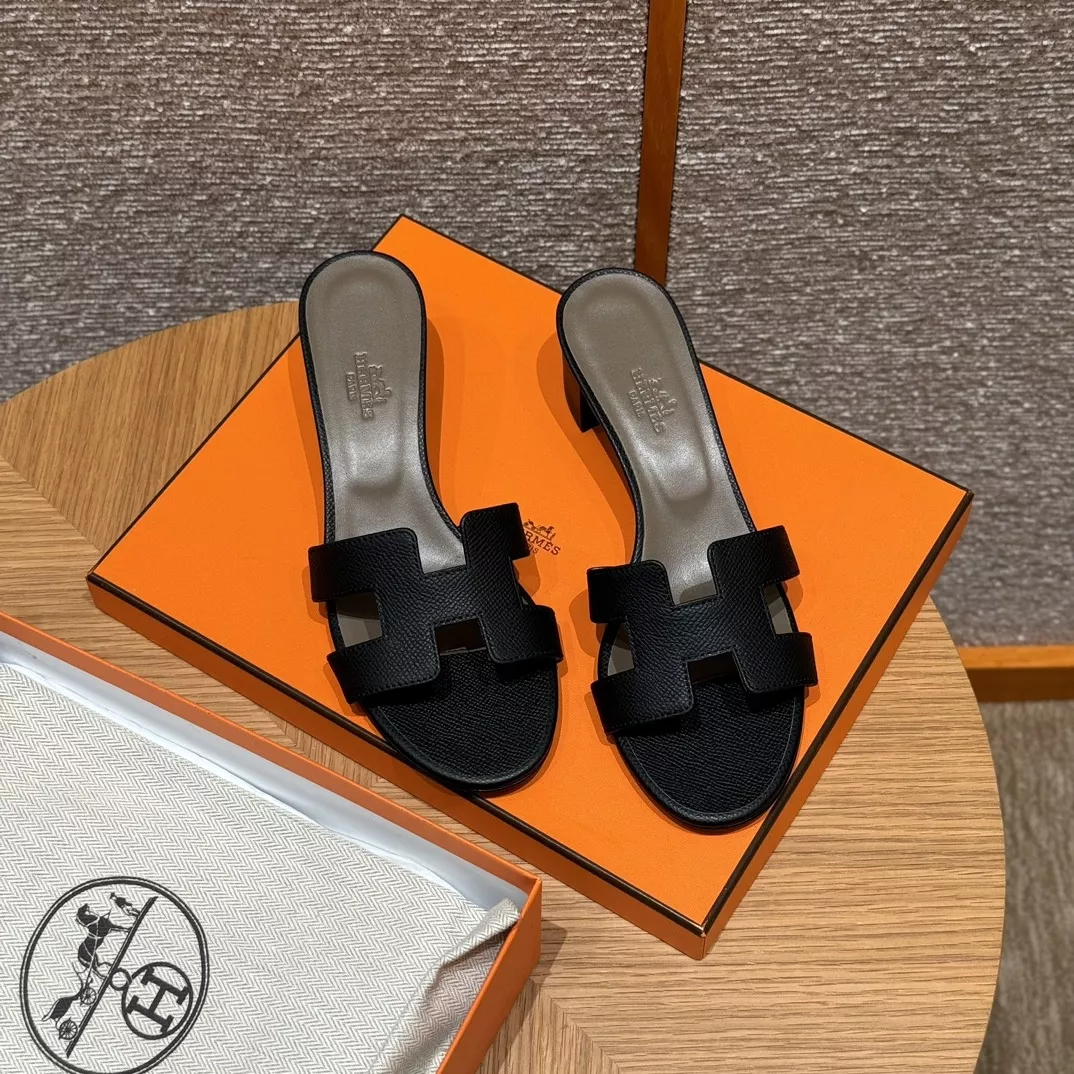 에르메스 오아시스 H 레더 힐 샌들 상세 이미지 20