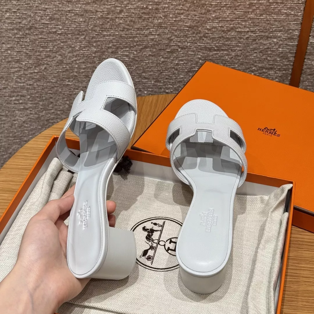 에르메스 오아시스 H 컷아웃 힐 슬라이드 샌들 상세 이미지 8