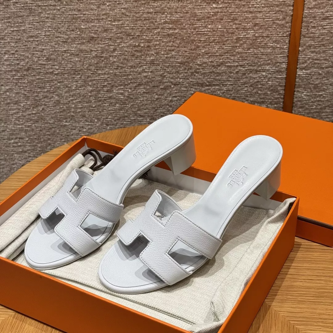 에르메스 오아시스 H 컷아웃 힐 슬라이드 샌들 상세 이미지 10