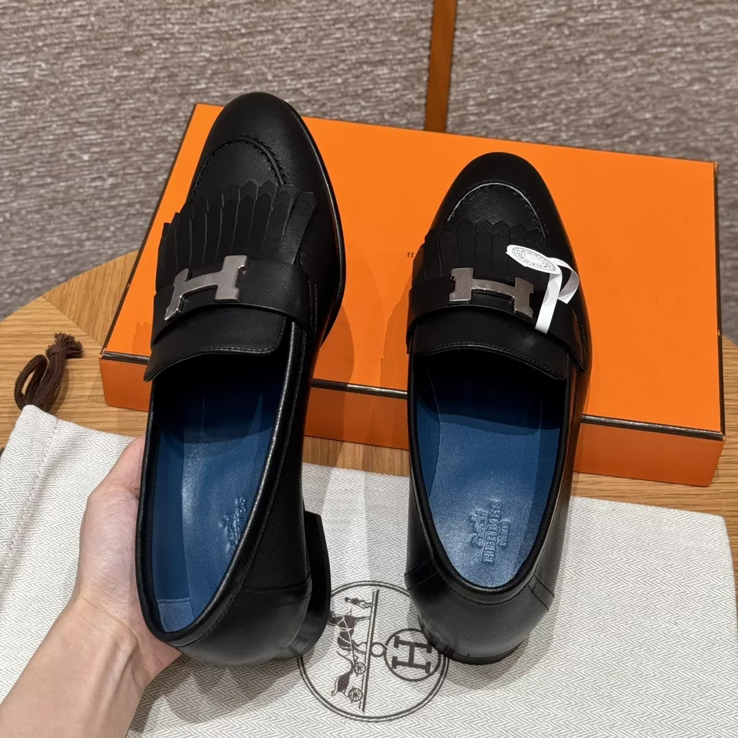 에르메스 로얄 로퍼 실버 버클 상세 이미지 4