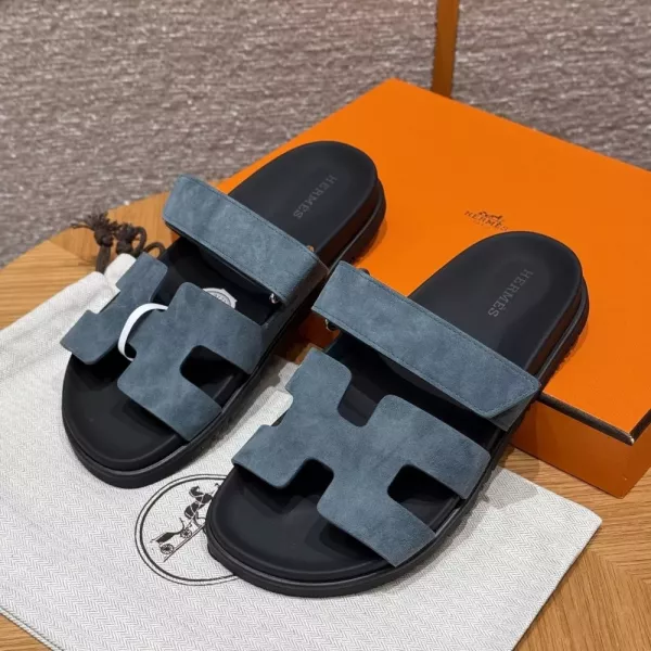 에르메스 쉬프레 스웨이드 샌들