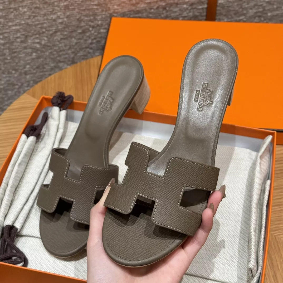 에르메스 오아시스 H 컷아웃 하이힐 샌들 상세 이미지 9