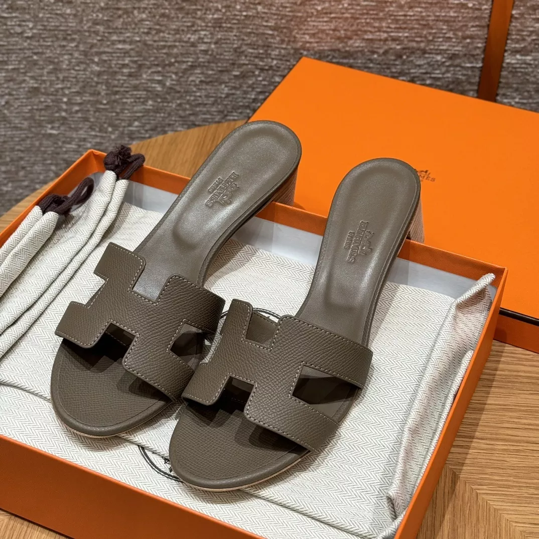 에르메스 오아시스 H 컷아웃 하이힐 샌들 상세 이미지 1