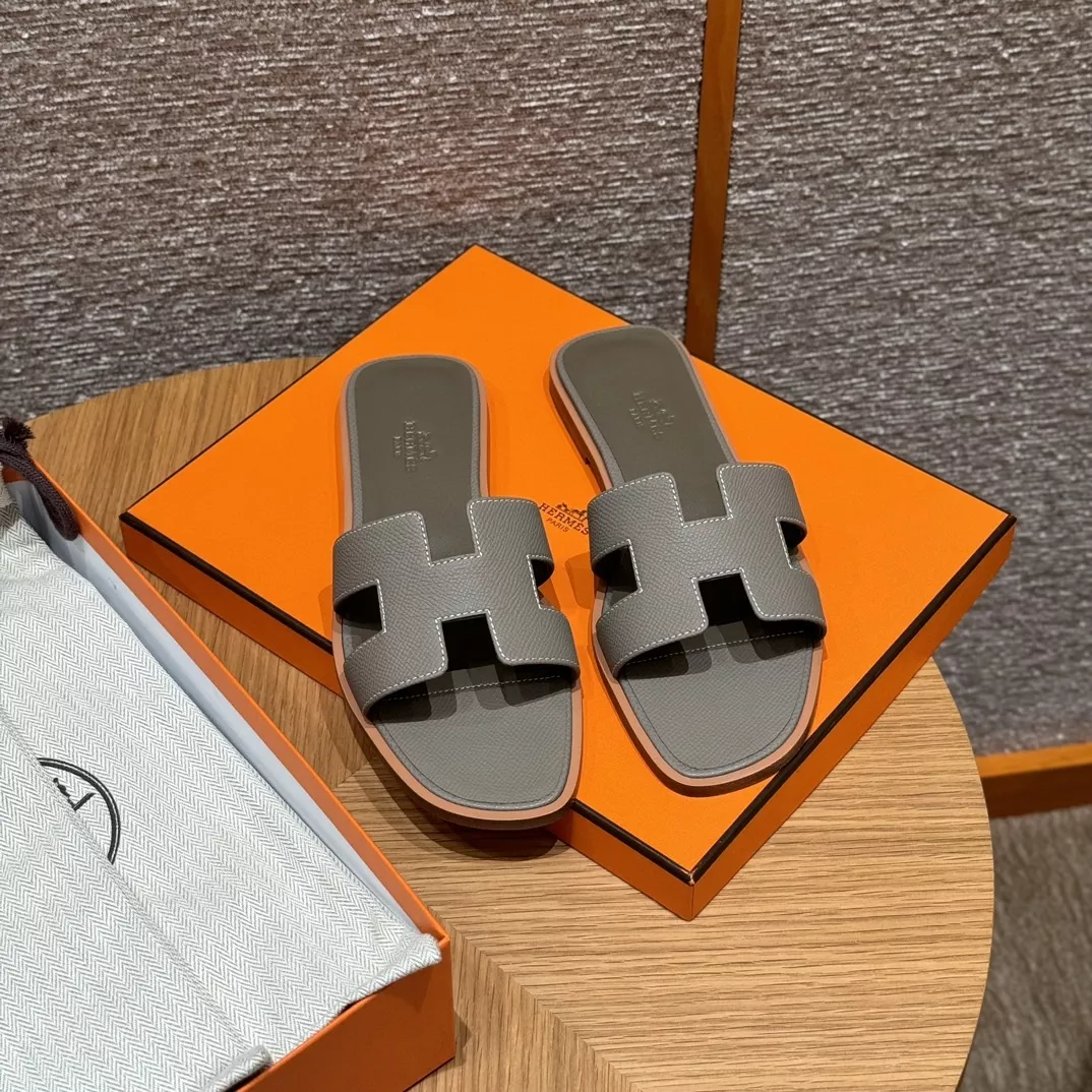 에르메스 오란 H 컷아웃 슬리퍼 상세 이미지 9