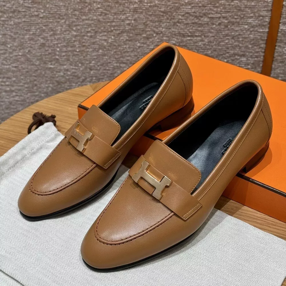 에르메스 파리 로퍼 골드 버클
