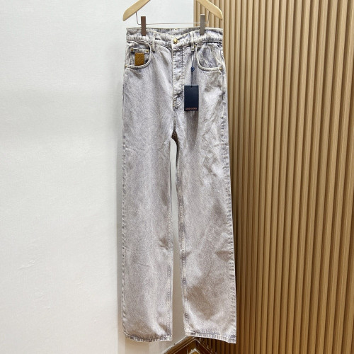루이비통 심플 루즈핏 스트레이트 데님 팬츠